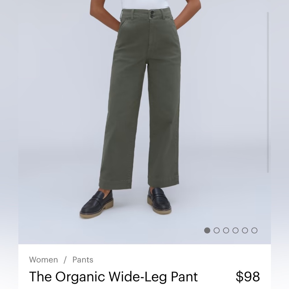 The Organic Wide-Leg Pant